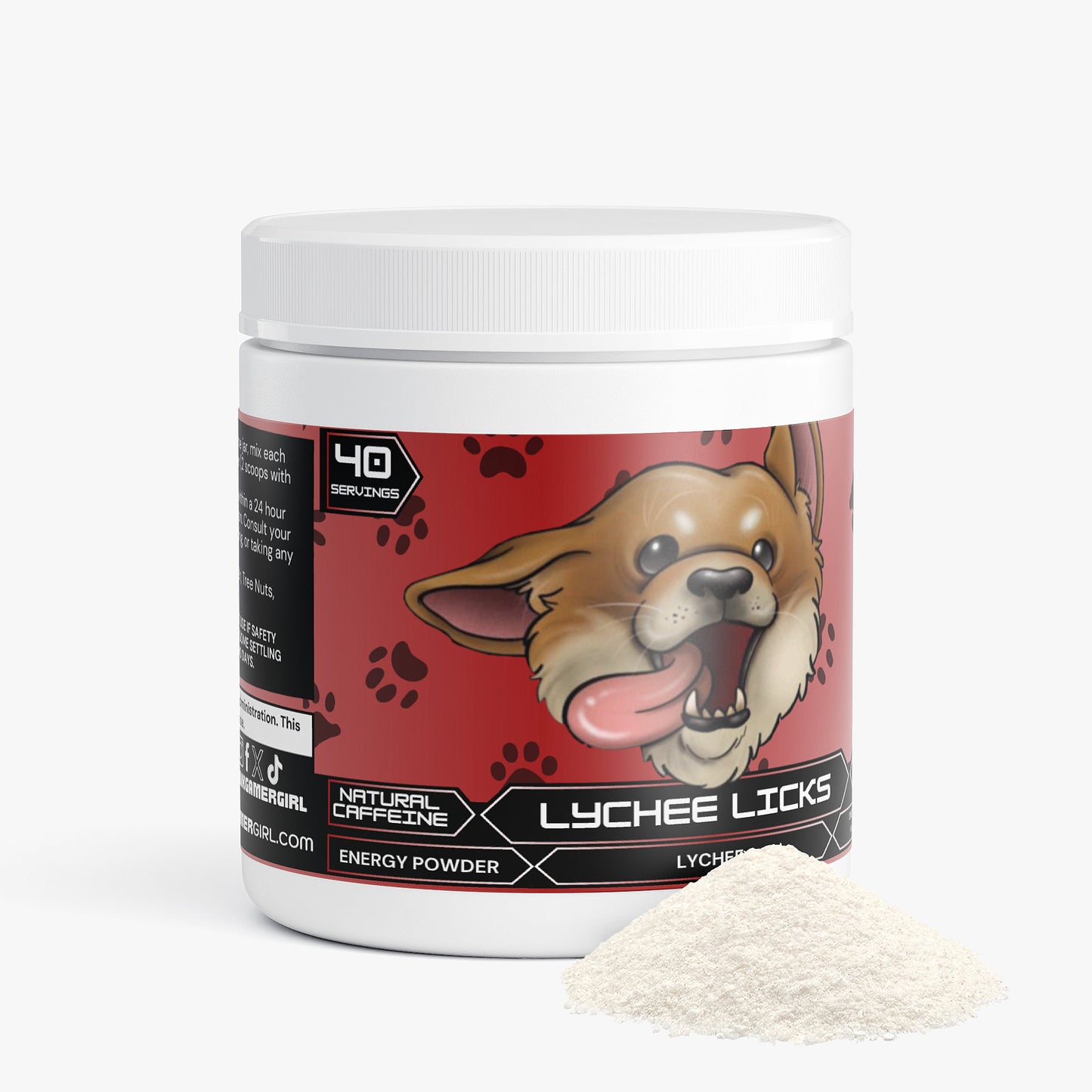 Sexypk - Lychee Licks Energy Powder (Lychee Splash Energy)