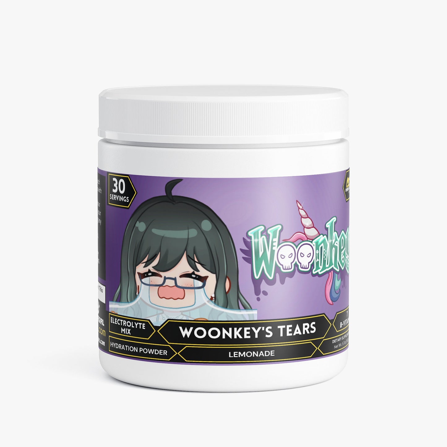 Woonkey - Woonkey's Tears Hydration Powder (Lemonade)