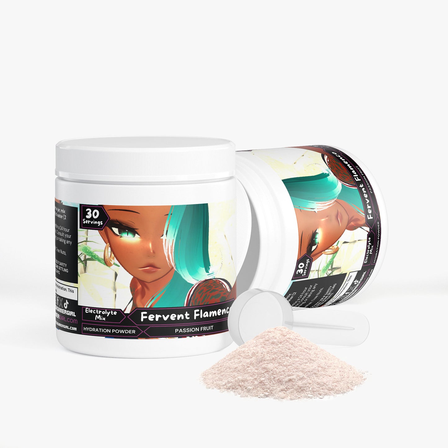 Queen Rhythm - Fervent Flamenco Hydration Powder (Passion Fruit)