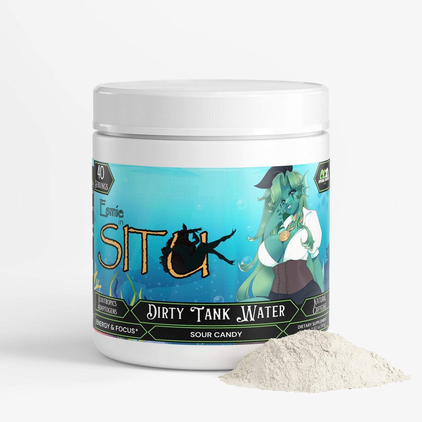 EsmieinSitu - Dirty Tank Water Focus Powder (Sour Candy)