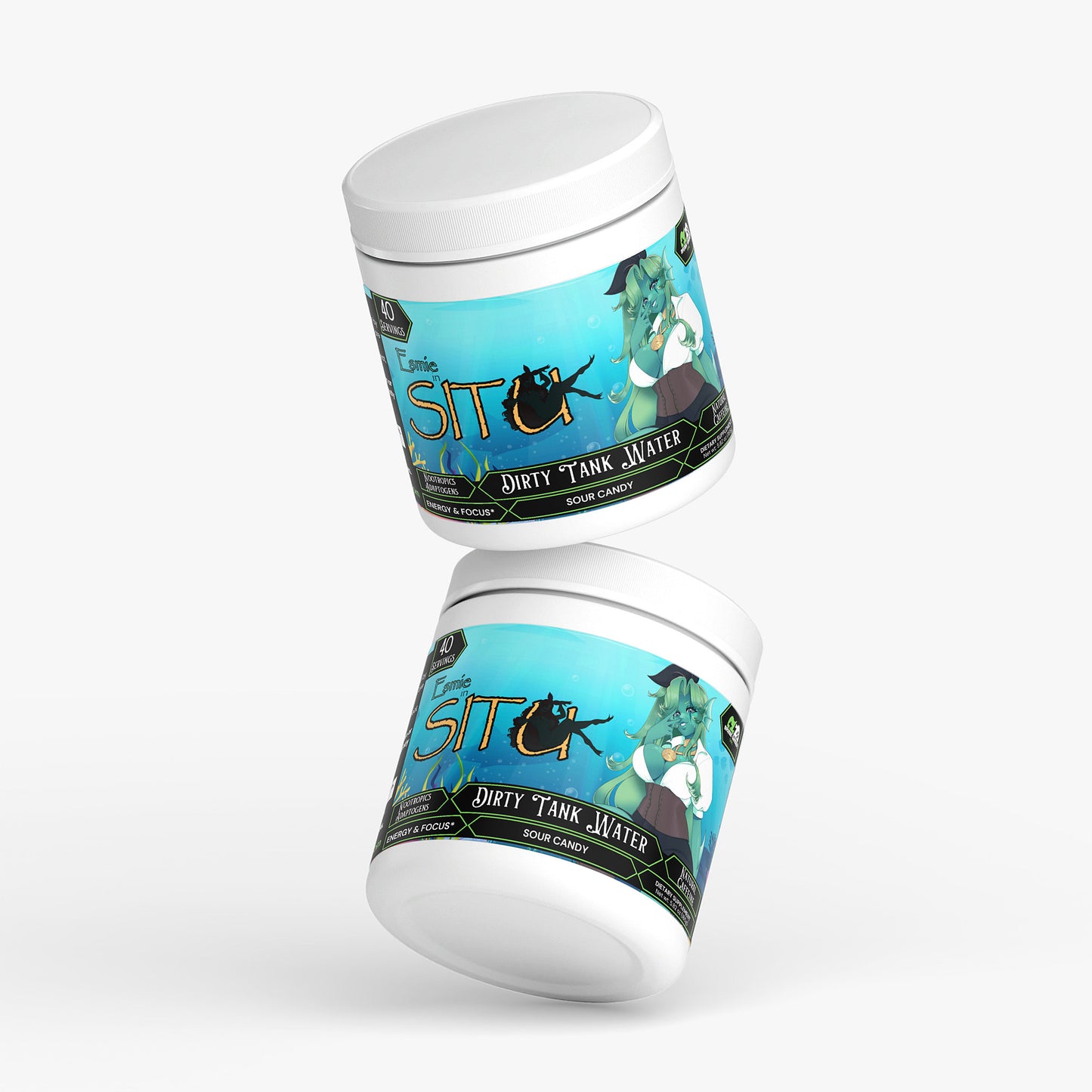 EsmieinSitu - Dirty Tank Water Focus Powder (Sour Candy)