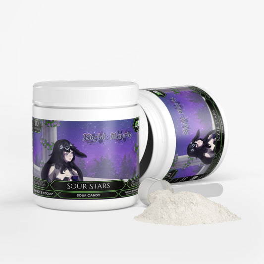 Night Maerie - Sour Stars Focus Powder (Sour Candy)