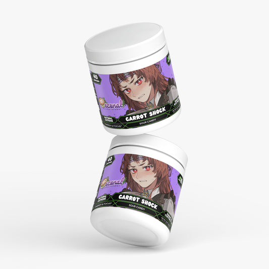Ezenal Darcen - Carrot Shock Focus Powder (Sour Candy)