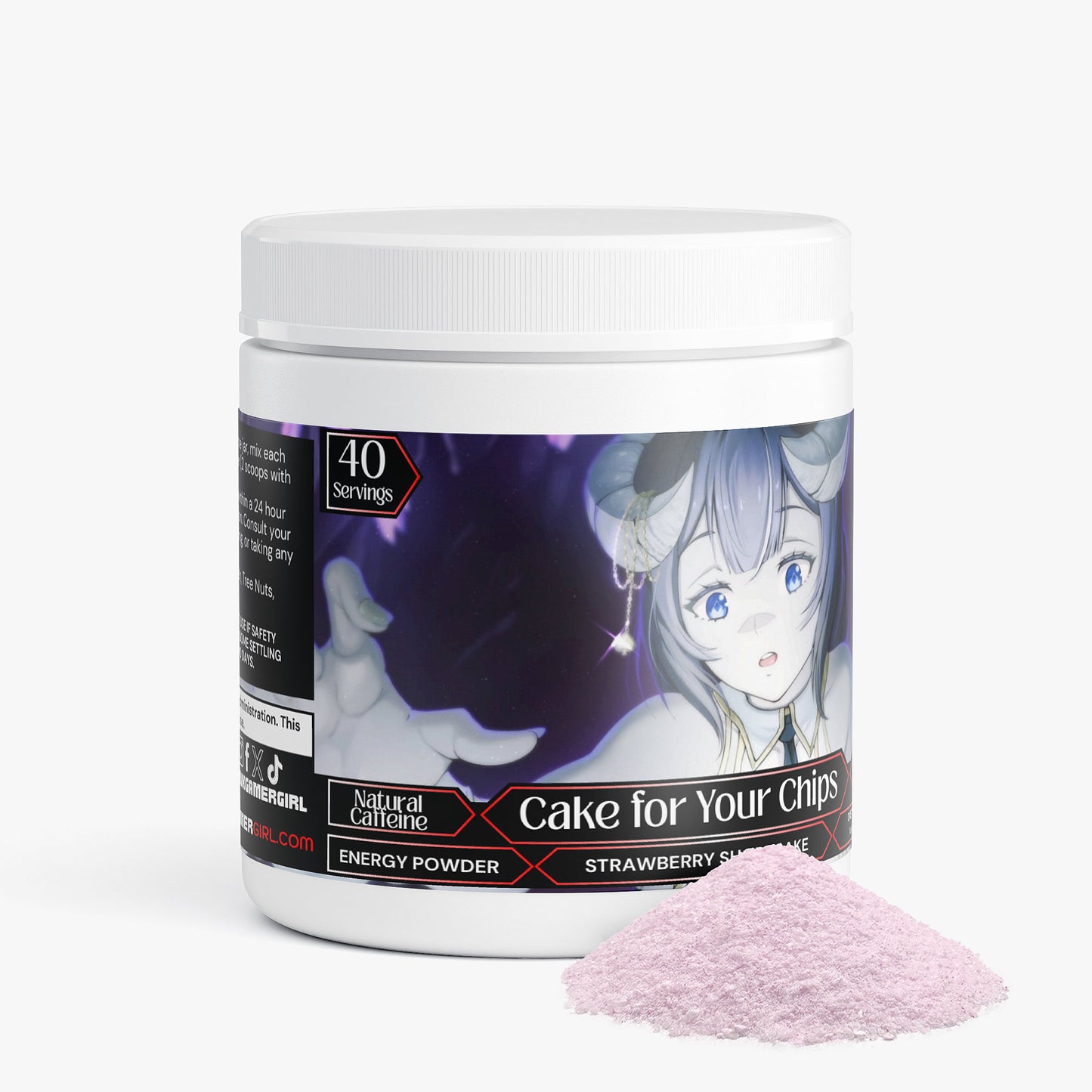 Soreyya - Cake for Your Chips Energy Powder (Strawberry Shortcake)