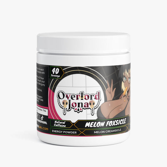 Overlord Jona - Melon Foxsicle Energy Powder (Melon Creamsicle)