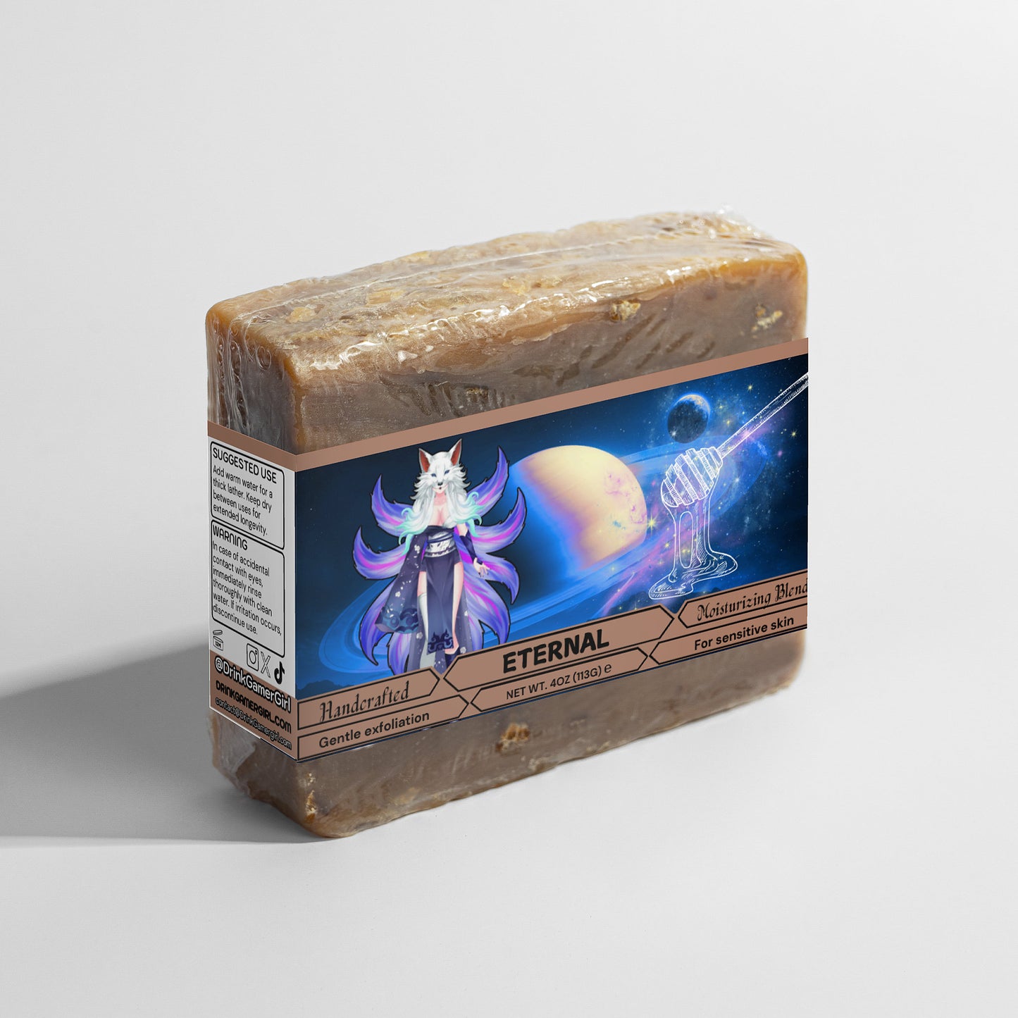 HazelWolfington - Eternal Oat Milk Honey Soap