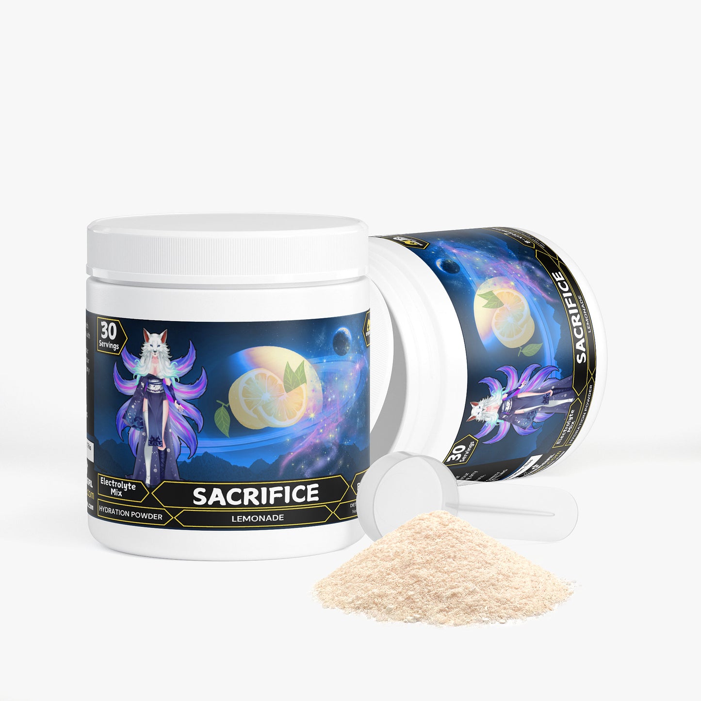 HazelWolfington - Sacrifice Hydration Powder (Lemonade)