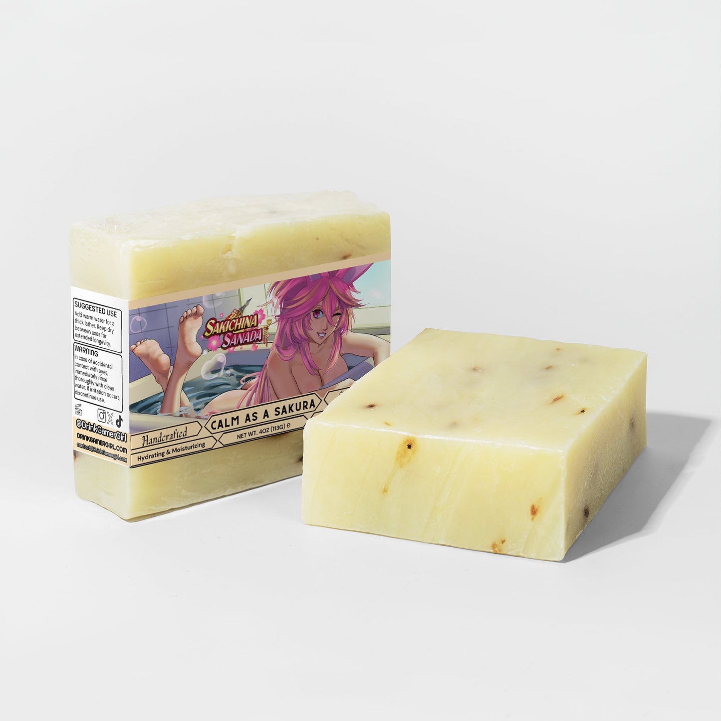 Sakichina Sanada - Calm as a Sakura Calming Lavender Soap