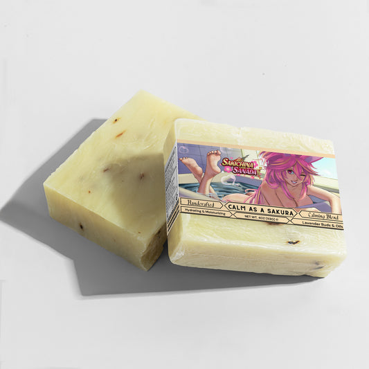 Sakichina Sanada - Calm as a Sakura Calming Lavender Soap