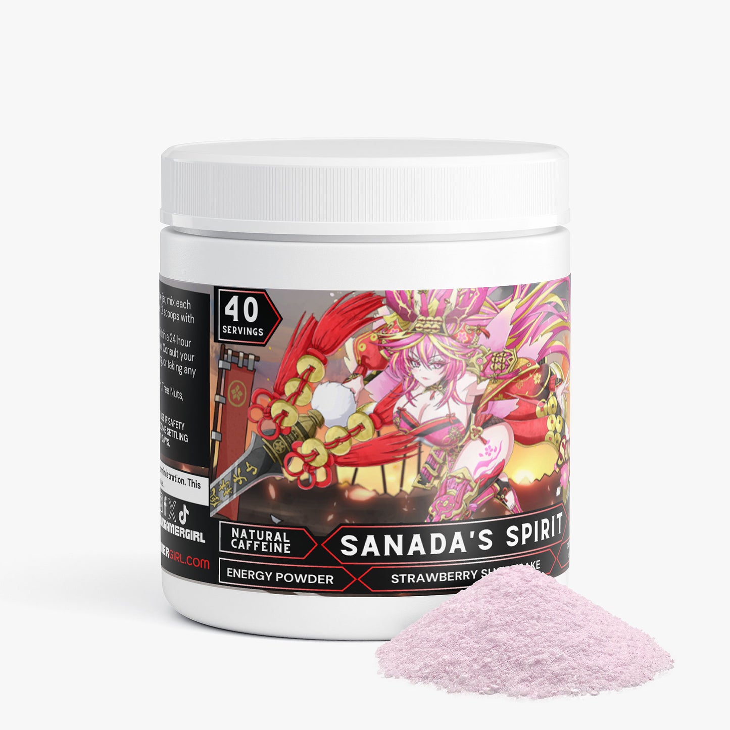 Sakichina Sanada - Sanada's Spirit Energy Powder (Strawberry Shortcake)