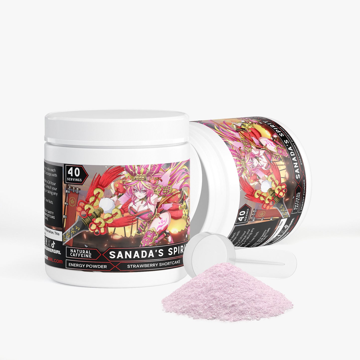 Sakichina Sanada - Sanada's Spirit Energy Powder (Strawberry Shortcake)
