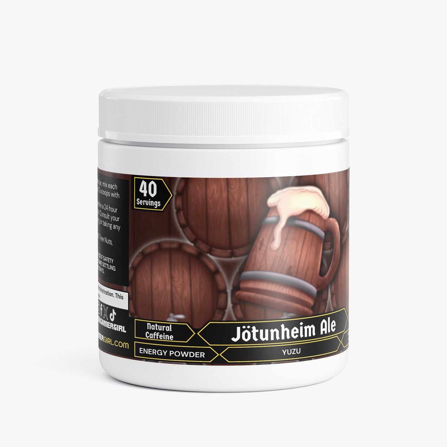 FinnishWarchief - Jötunheim Ale Energy Powder (Yuzu Flavor)