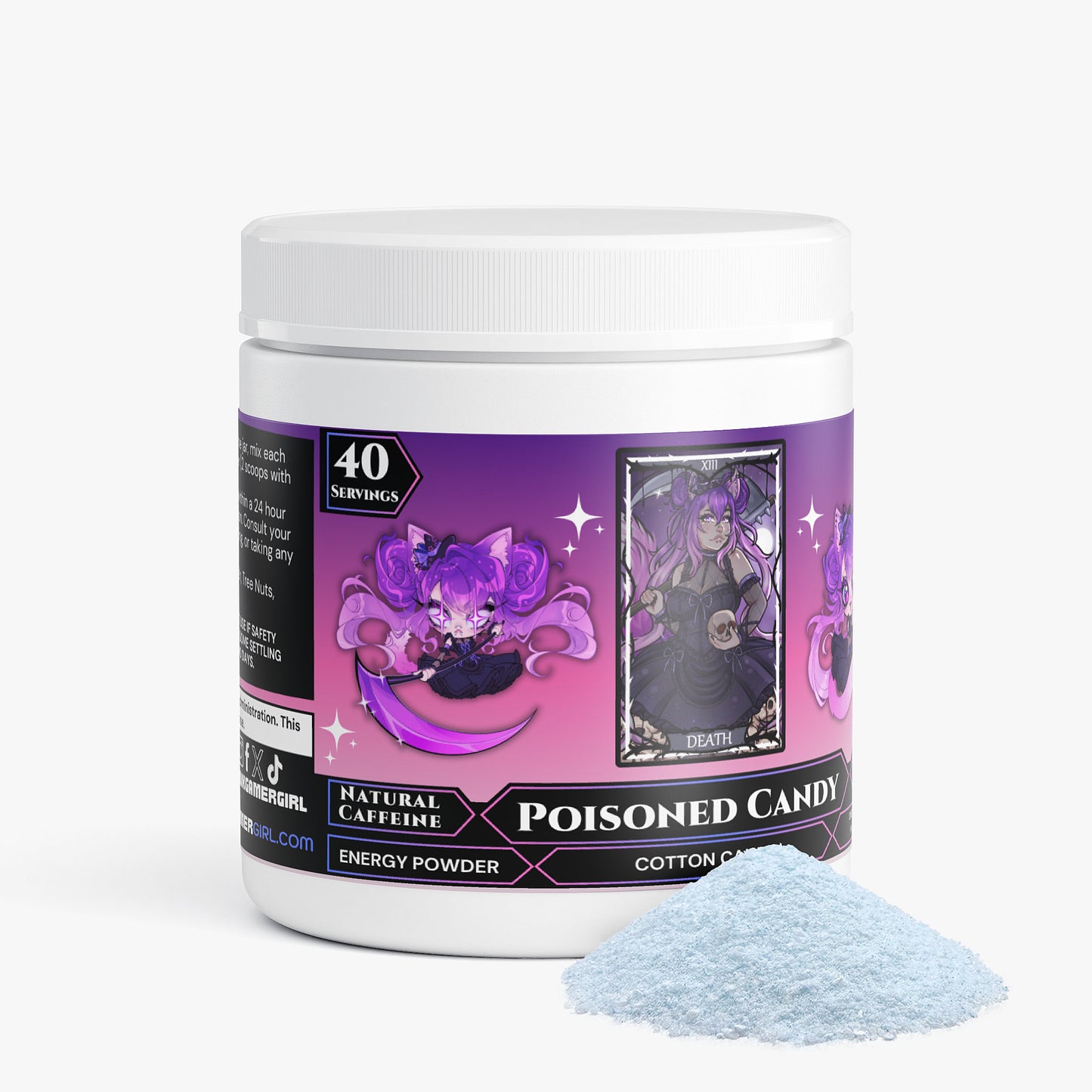 Lilliana Quinn - Poisoned Candy Energy Powder (Cotton Candy)