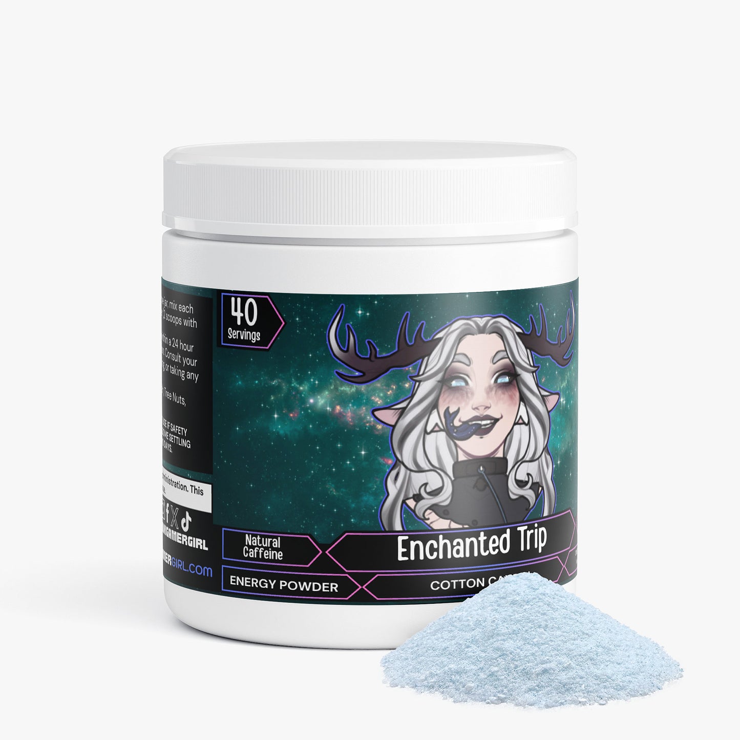 MuseMallow - Enchanted Trip Energy Powder (Cotton Candy)