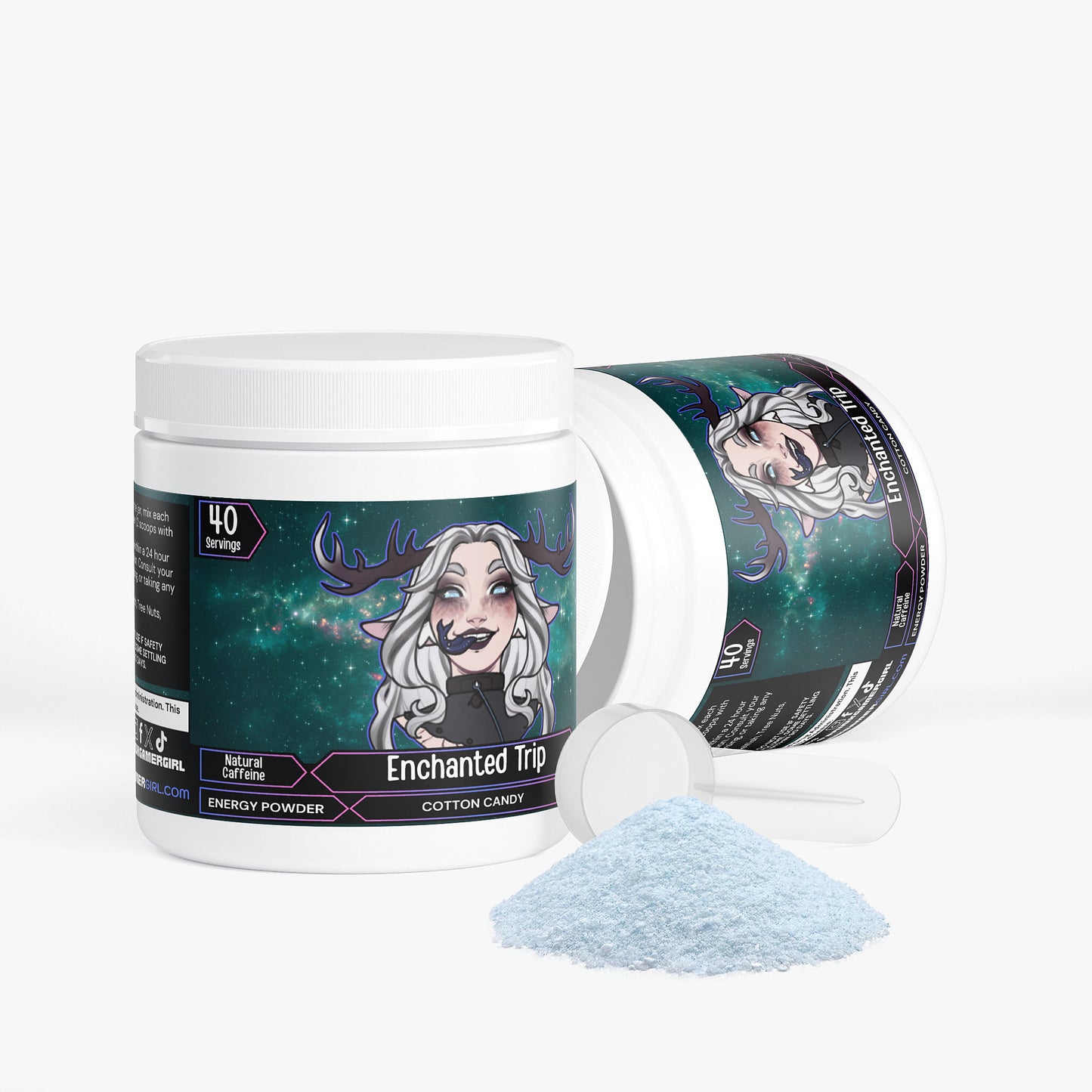 MuseMallow - Enchanted Trip Energy Powder (Cotton Candy)