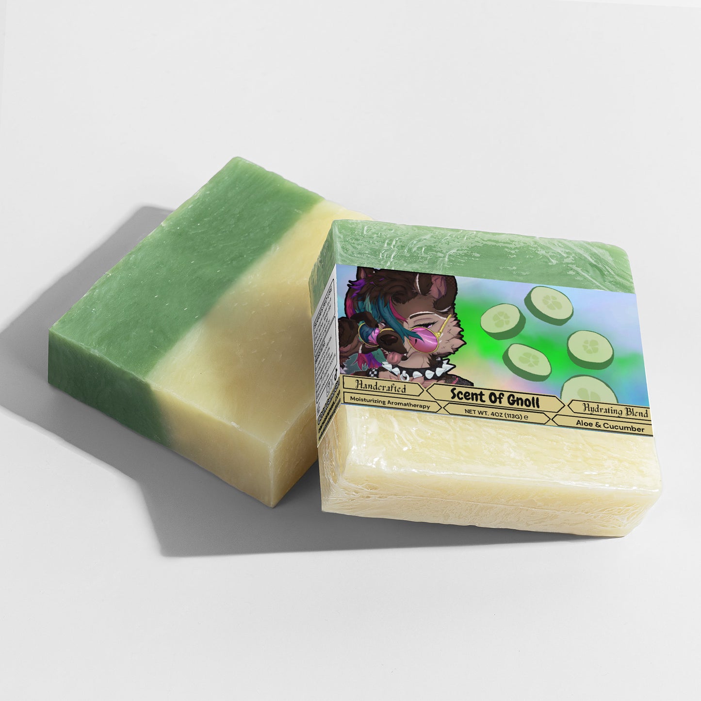 PrimalTheYeen - Scent of Gnoll Aloe & Cool Cucumber Soap