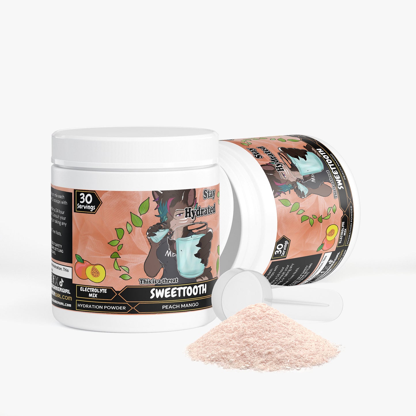 PrimalTheYeen - SweetTooth Hydration Powder (Peach Mango)