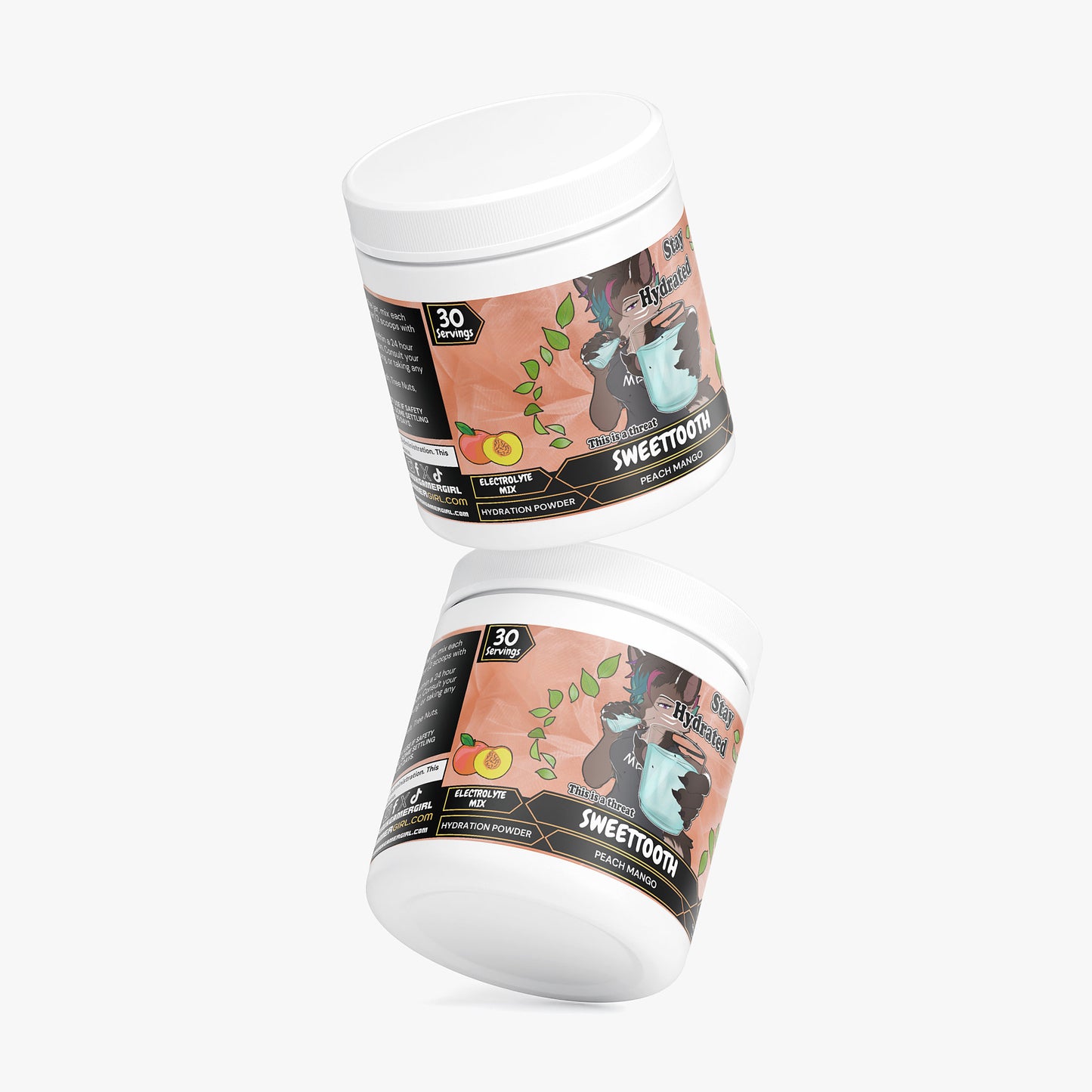 PrimalTheYeen - SweetTooth Hydration Powder (Peach Mango)