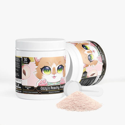 StarTheFoxxo - Ozzy's Peachy Paws Hydration Powder (Peach Mango)