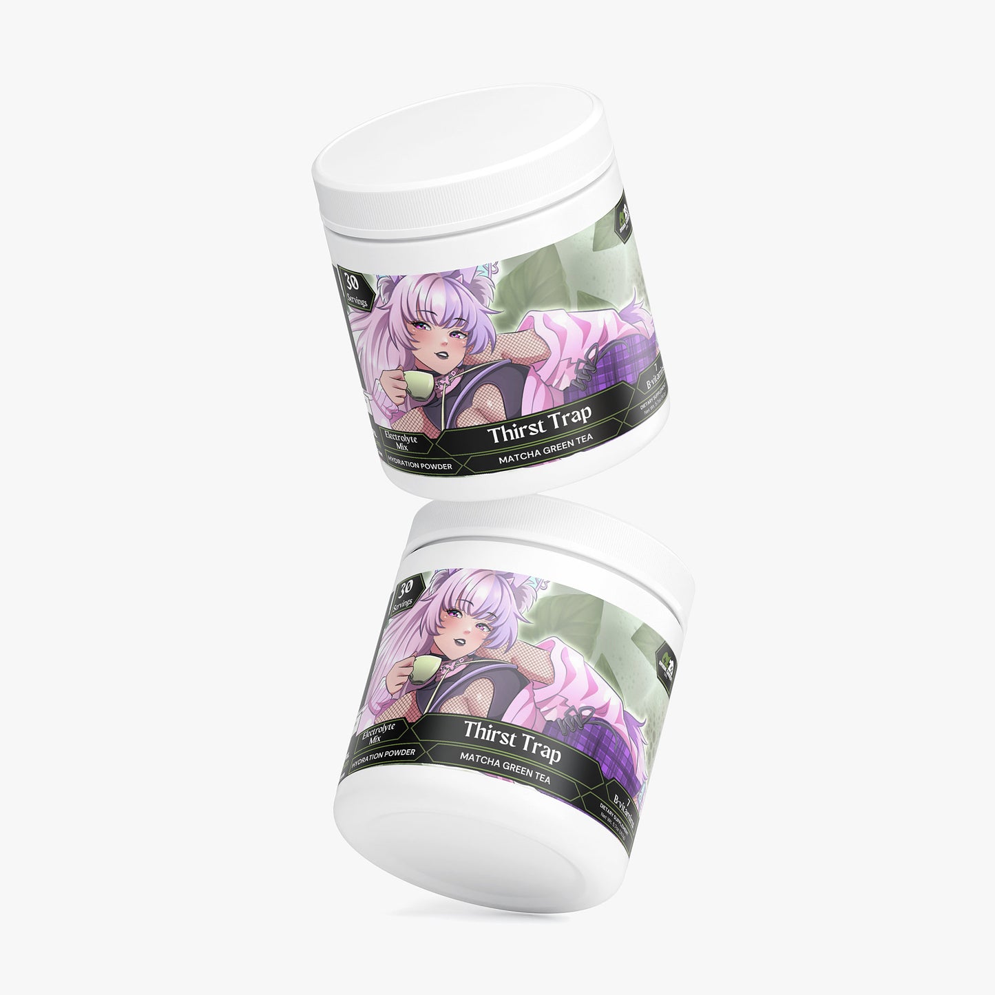 Vixxie Nocturne - Thirst Trap Hydration Powder (Matcha Green Tea)