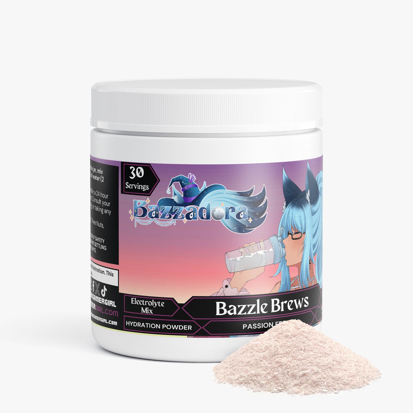Bazzadora - Bazzle Brews Hydration Powder (Passion Fruit)