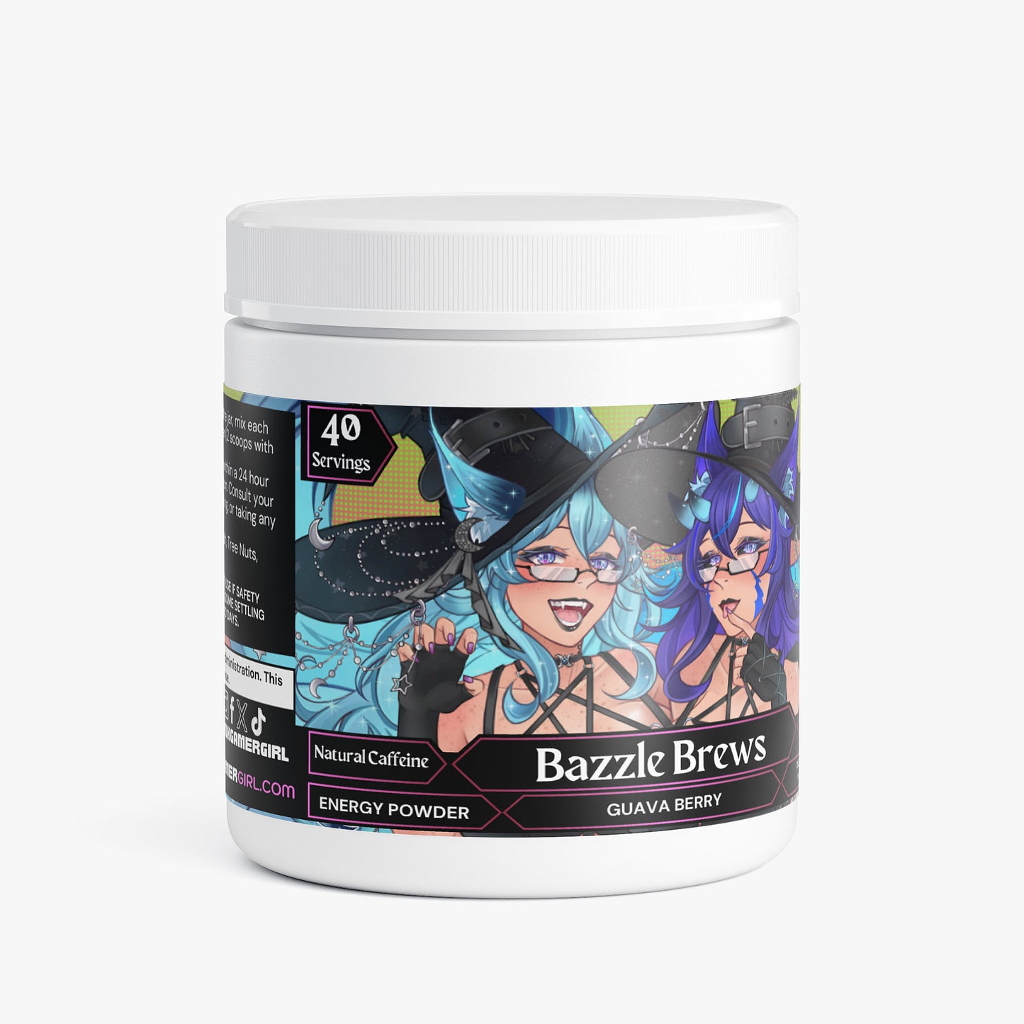 Bazzadora - Bazzle Brews Energy Powder (Guava Berry)