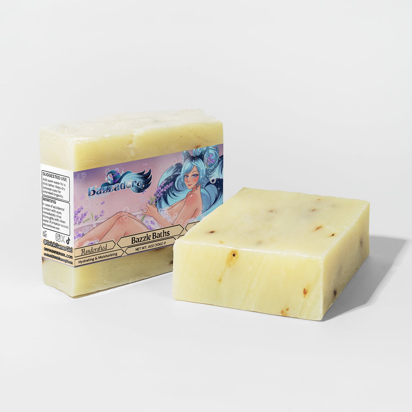 Bazzadora - Bazzle baths Calming Lavender Soap