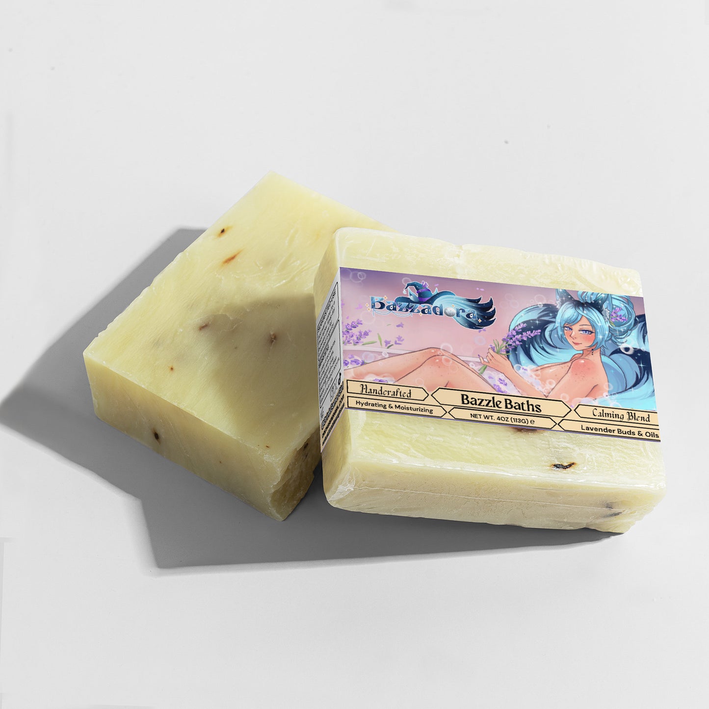Bazzadora - Bazzle baths Calming Lavender Soap