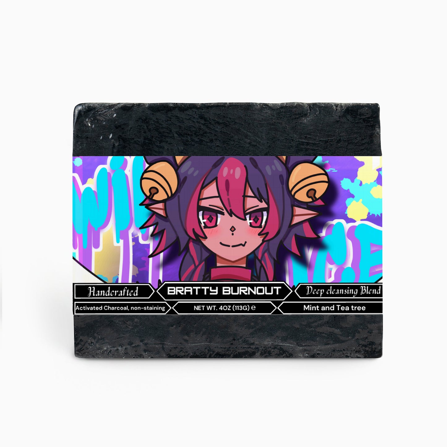 WildSpice - Bratty Burnout Charcoal Soap