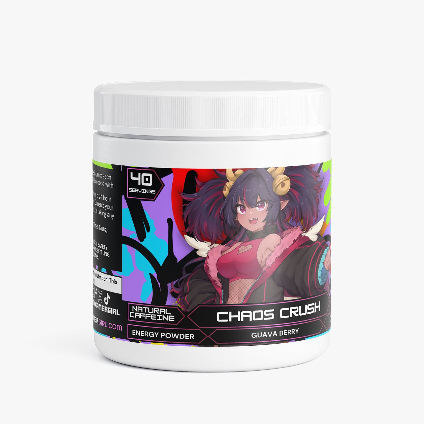 WildSpice - Chaos Crush Energy Powder (Guava Berry)
