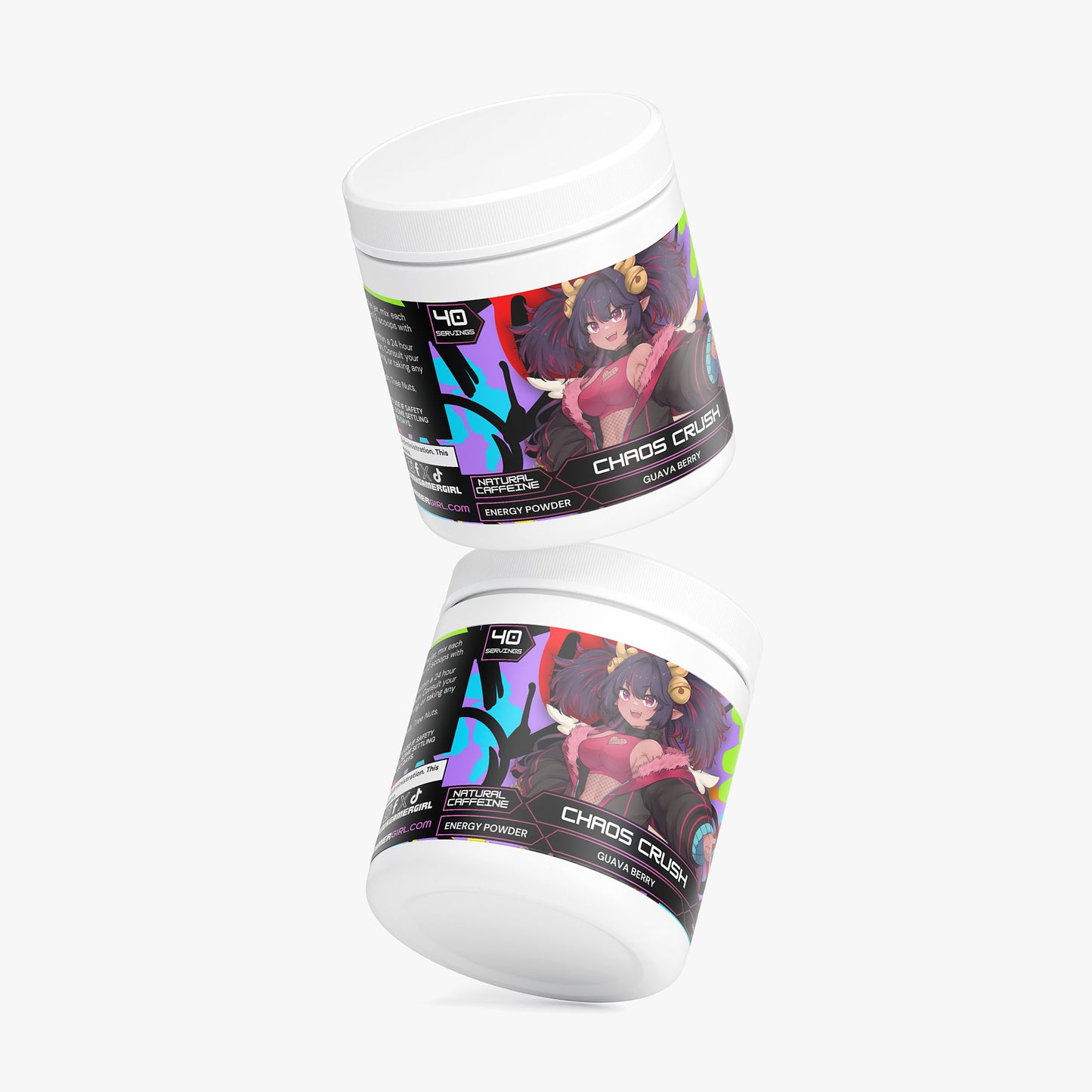 WildSpice - Chaos Crush Energy Powder (Guava Berry)