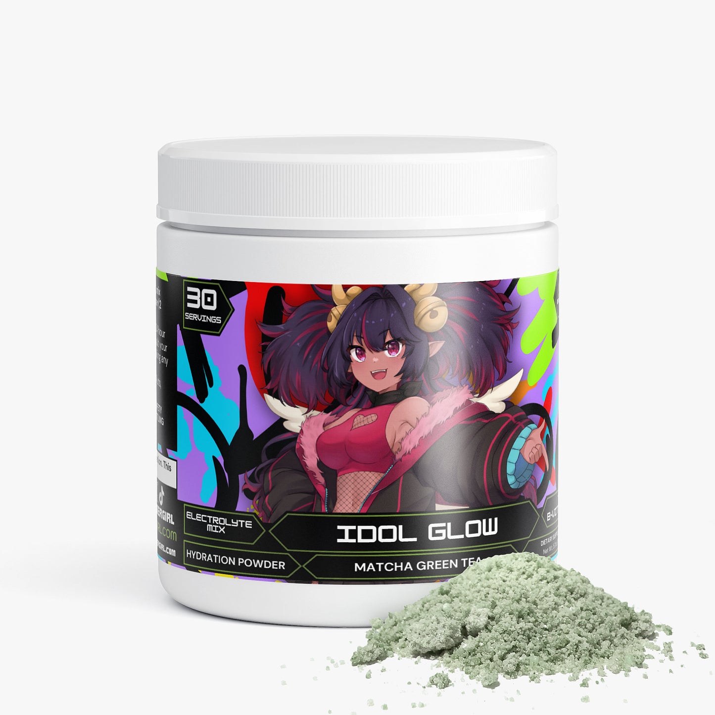 WildSpice - Idol Glow Hydration Powder (Matcha Green Tea)