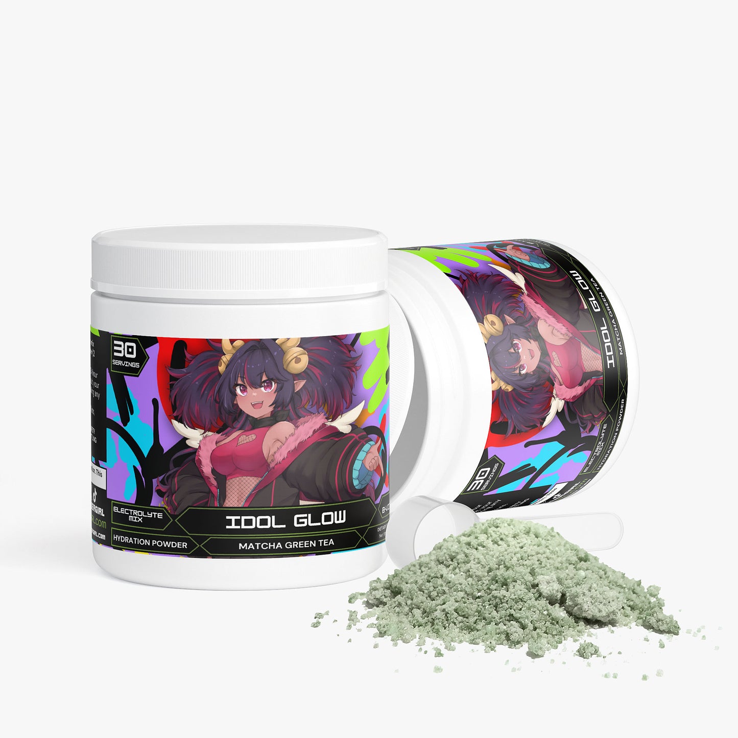WildSpice - Idol Glow Hydration Powder (Matcha Green Tea)