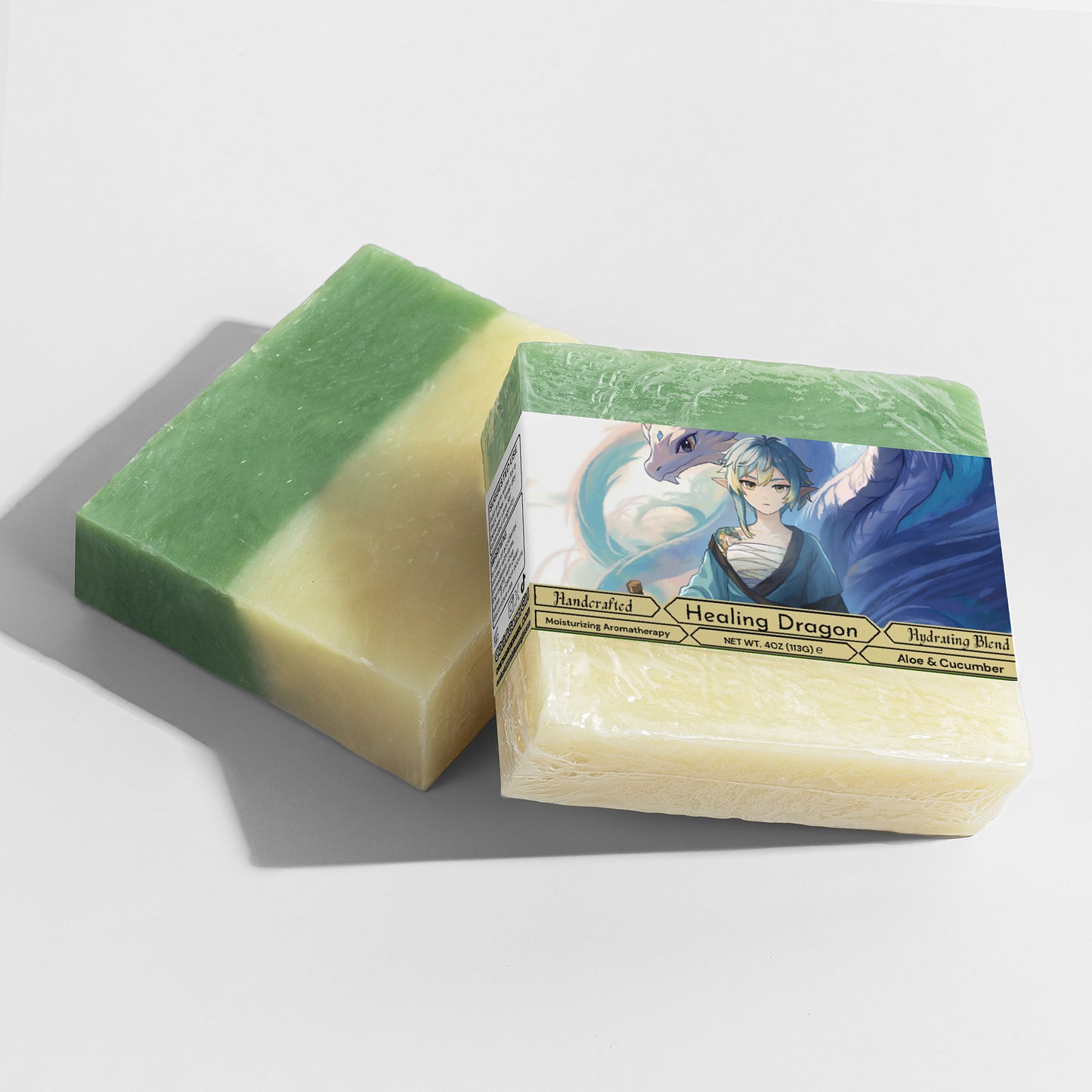 Sabiella Drakeheart - Healing Dragon Aloe & Cool Cucumber Soap