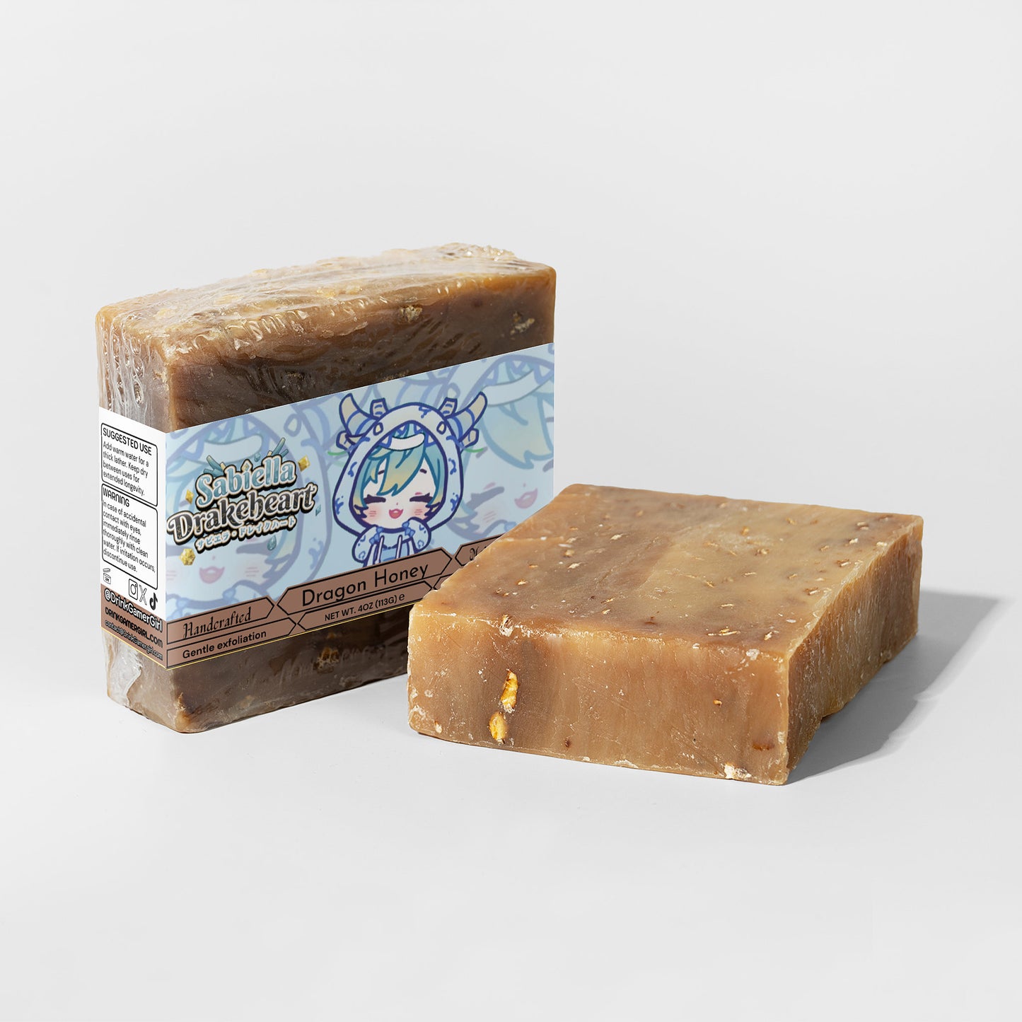 Sabiella Drakeheart - Dragon Honey Oat Milk Honey Soap