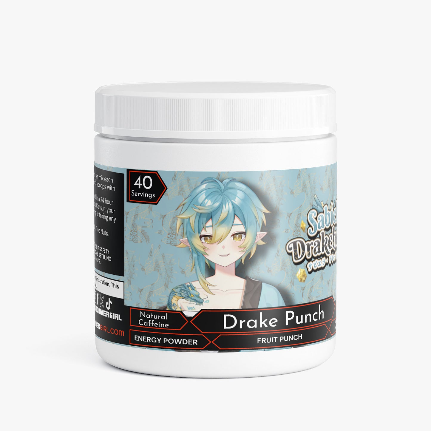 Sabiella Drakeheart - Drake Punch Energy Powder (Fruit Punch)