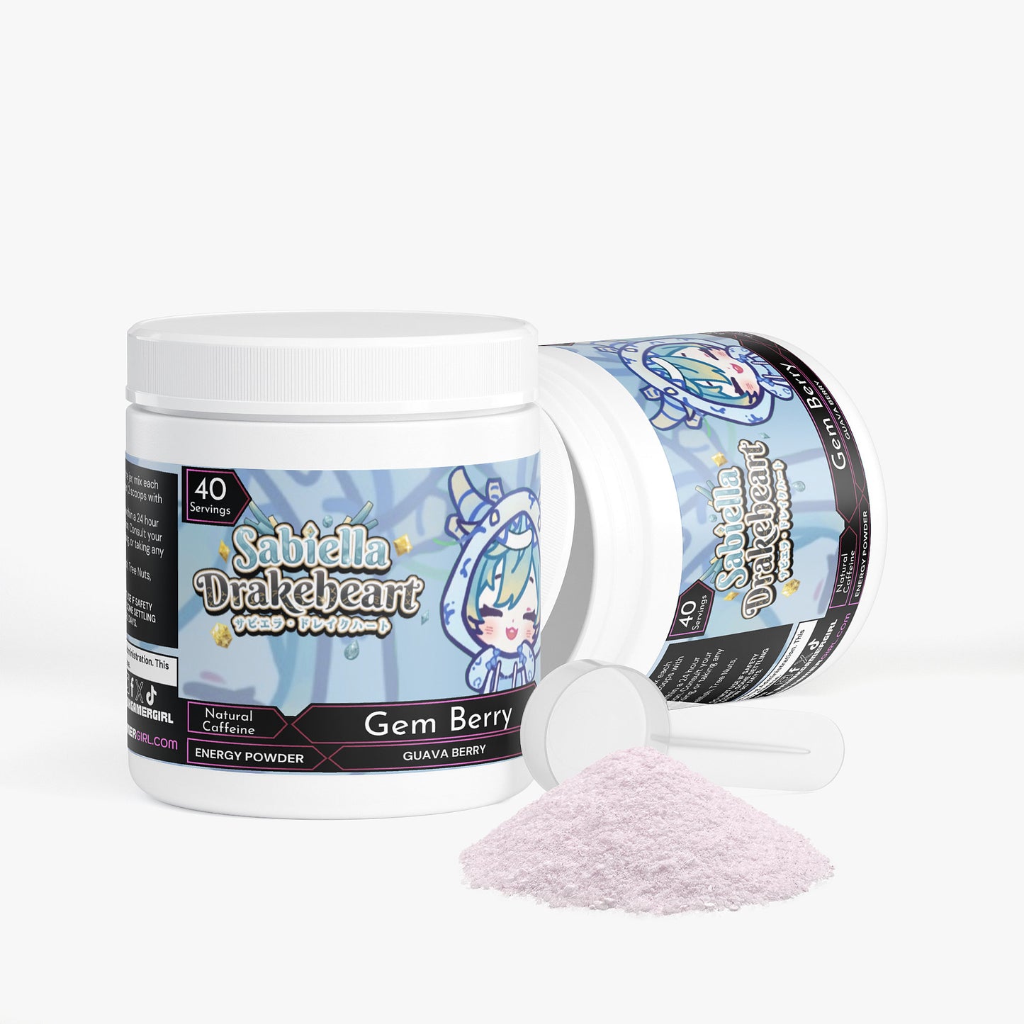 Sabiella Drakeheart - Gem Berry Energy Powder (Guava Berry)