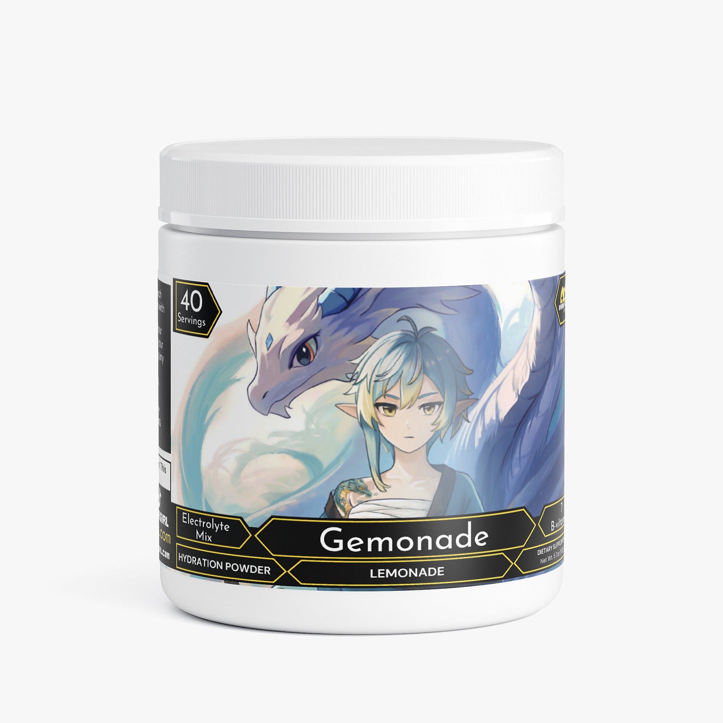 Sabiella Drakeheart - Gemonade Hydration Powder (Lemonade)