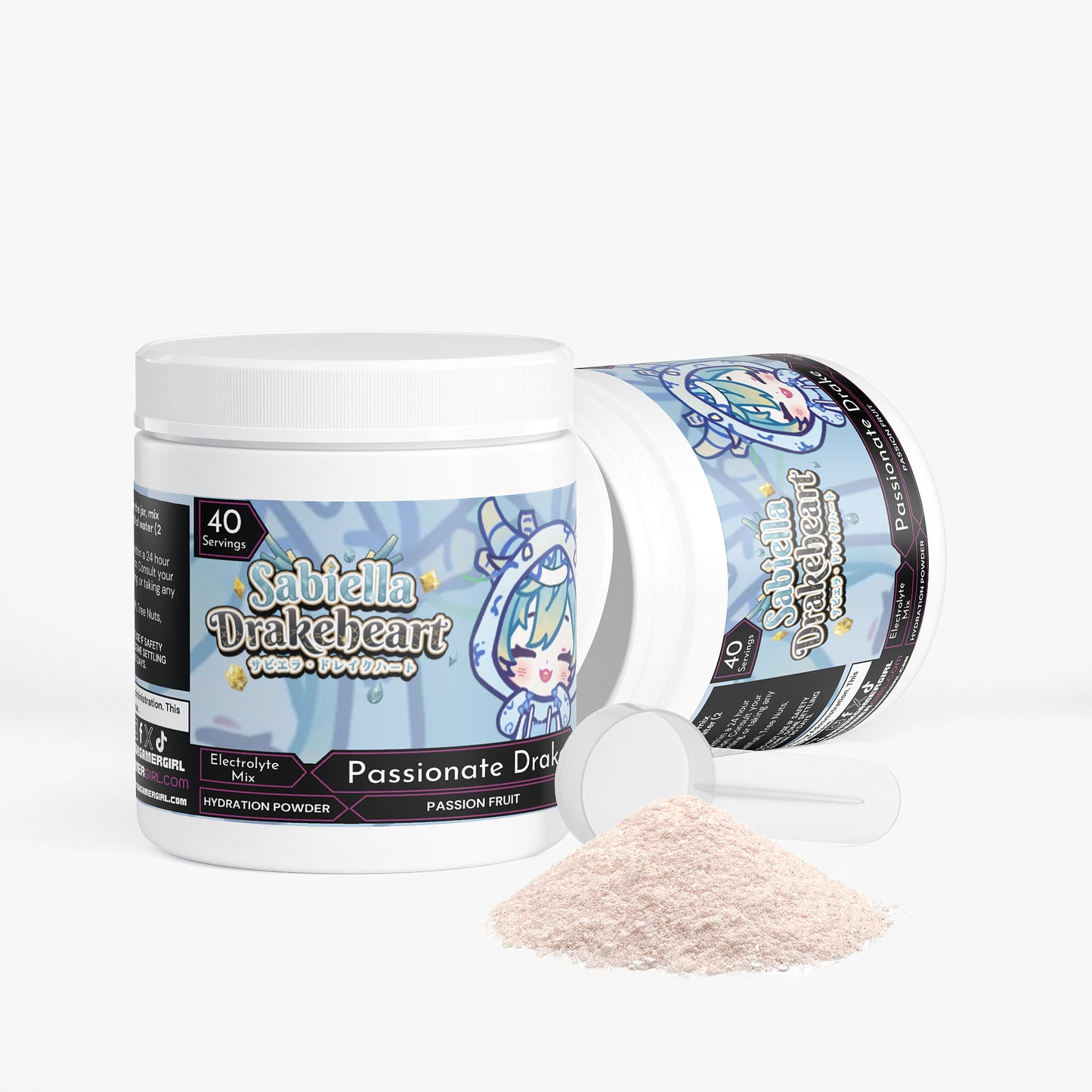 Sabiella Drakeheart - Passionate Drake Hydration Powder (Passion Fruit)