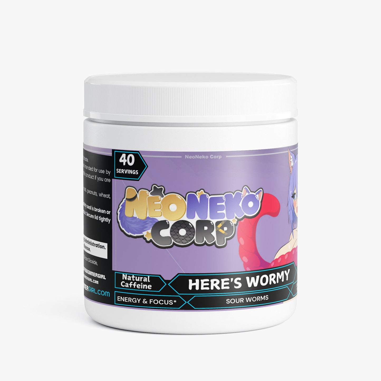 Neo Gray - HERE'S WORMY Focus Powder (Sour Gummi Worm)