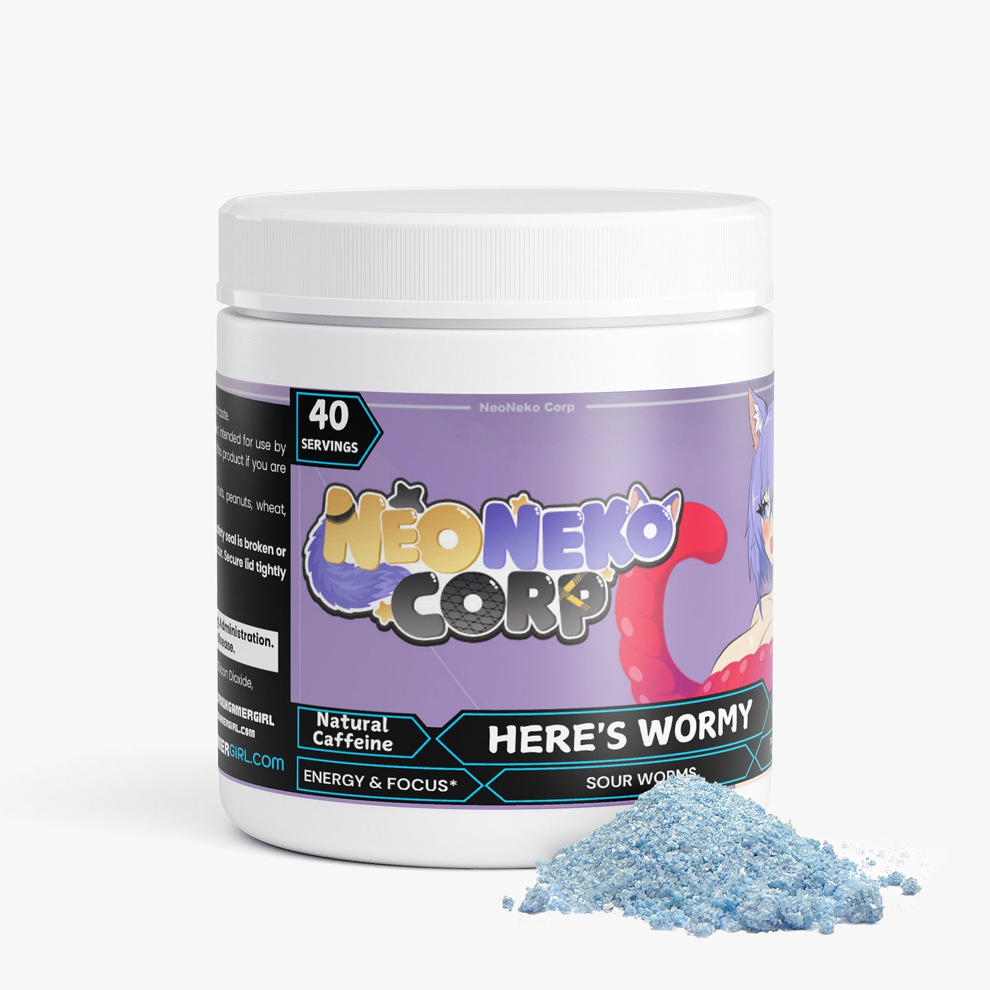 Neo Gray - HERE'S WORMY Focus Powder (Sour Gummi Worm)
