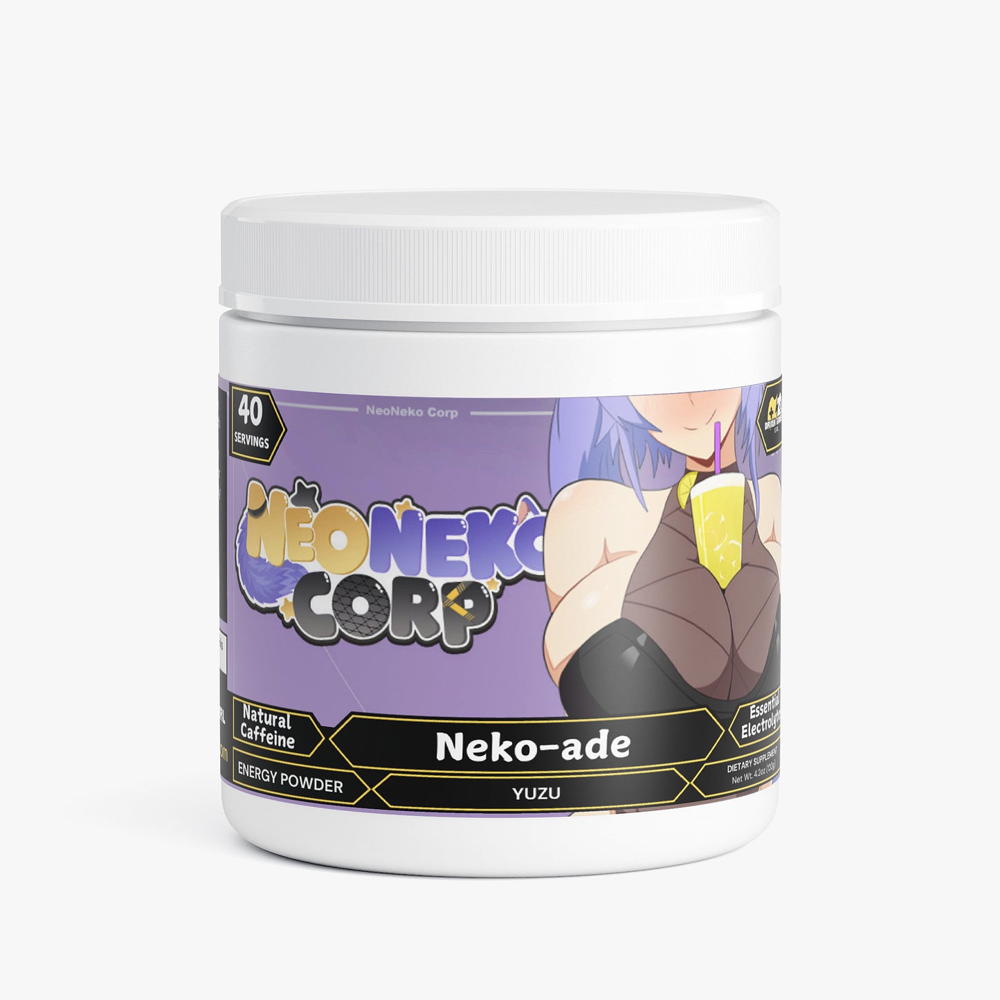 Neo Gray - Neko-ade Energy Powder (Yuzu Flavor)