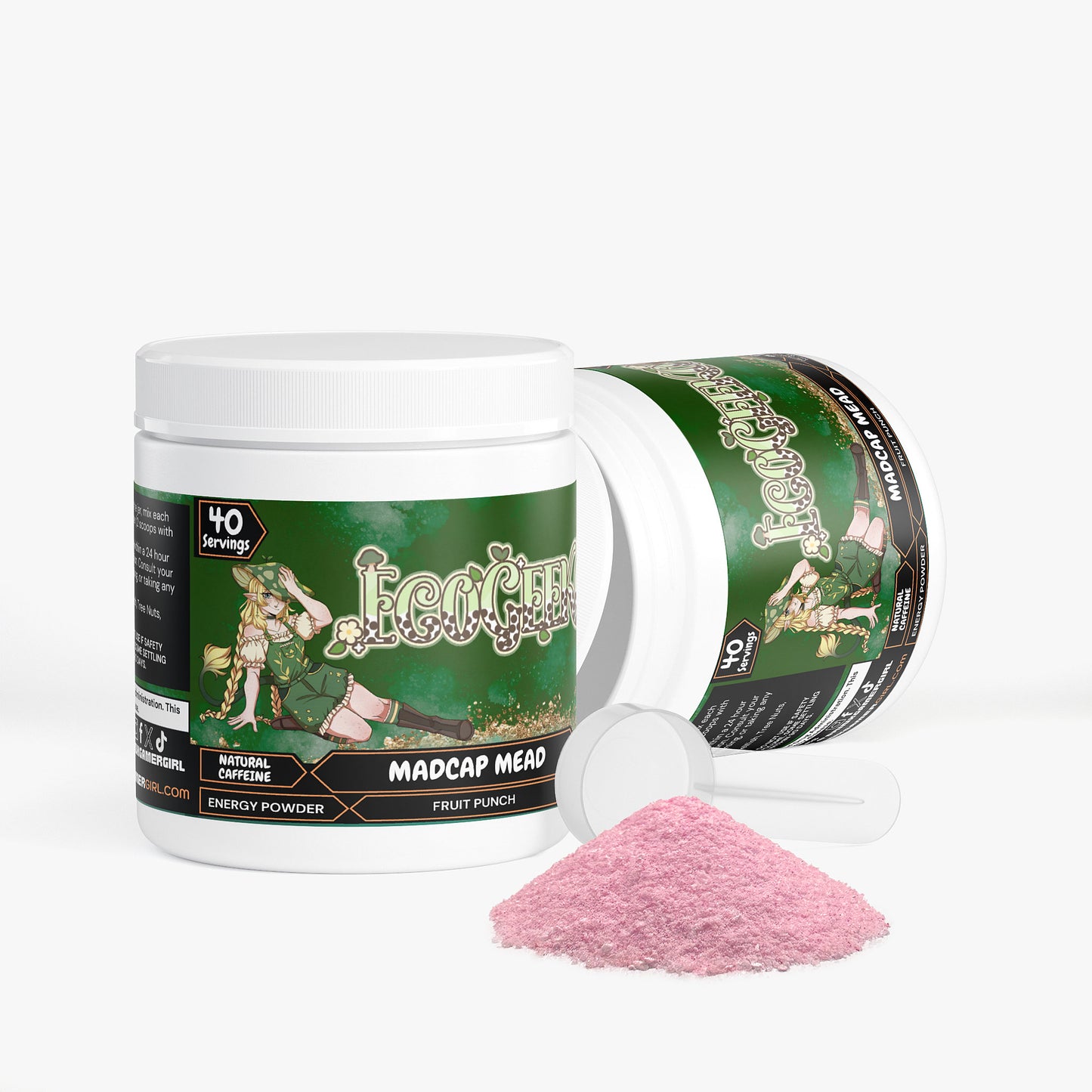 EcoGeeko - Madcap Mead Energy Powder (Fruit Punch)