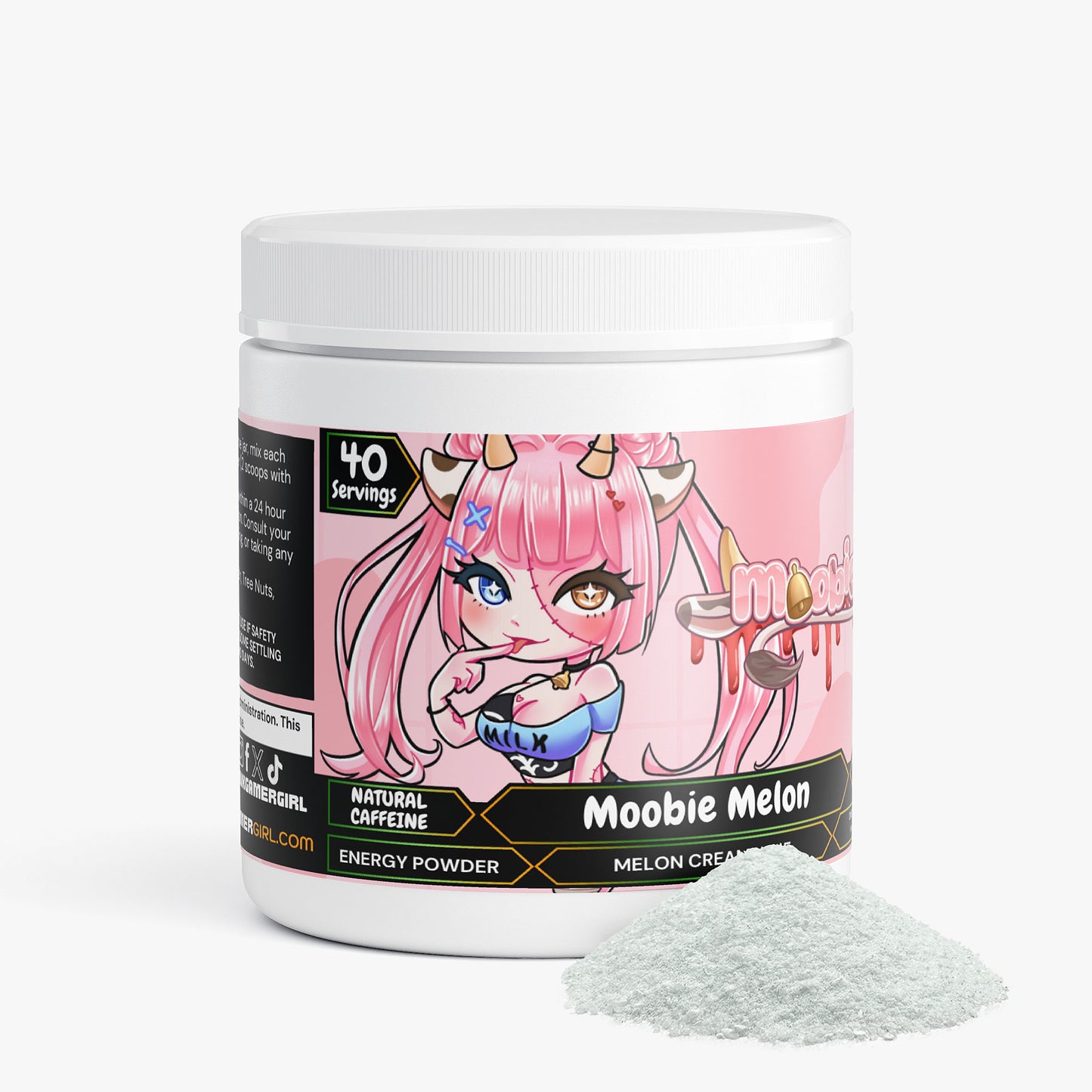 MoobieVT - Moobie Melon Energy Powder (Melon Creamsicle)