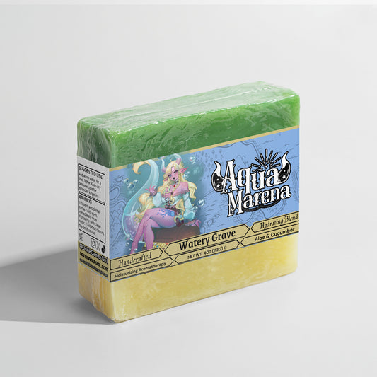 Aqua Marena - Watery Grave Aloe & Cool Cucumber Soap