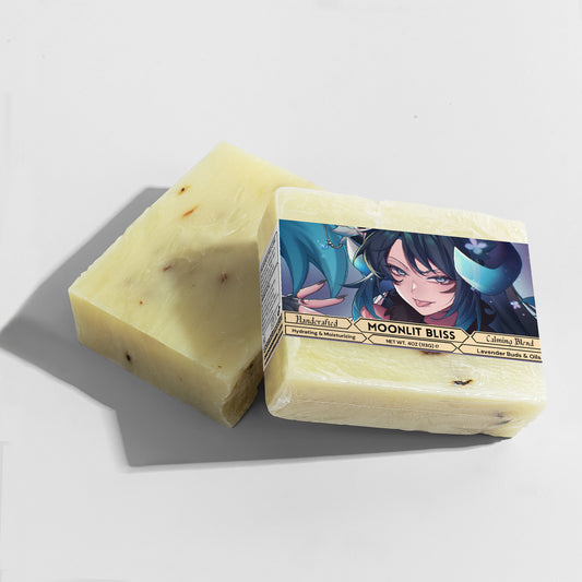 KitsuMoonvale - Moonlit Bliss Calming Lavender Soap