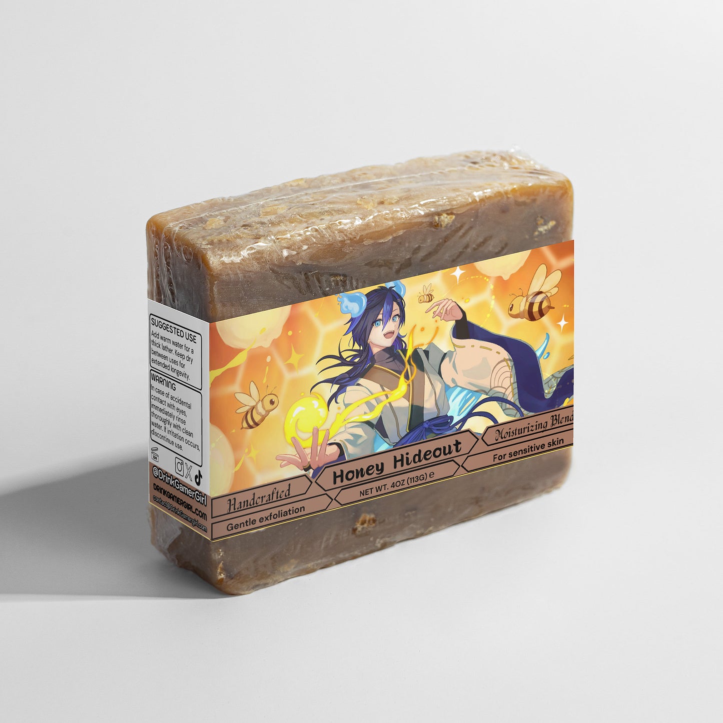 Shinobishii - Honey Hideout Oat Milk Honey Soap