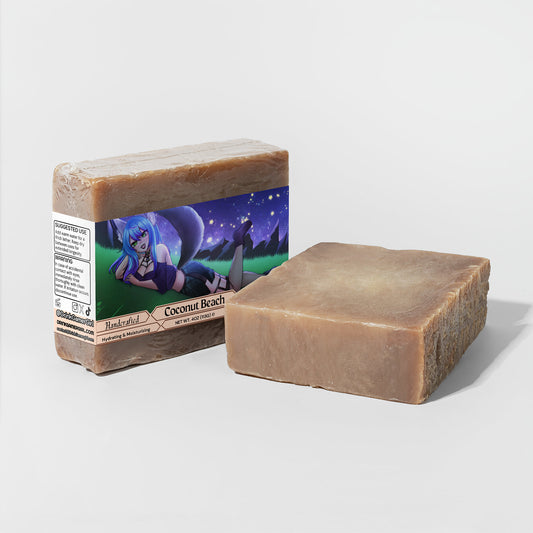 MysticMidnightWolf - Coconut Beach Soap