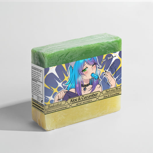 MysticMidnightWolf - Aloe & Cool Cucumber Soap