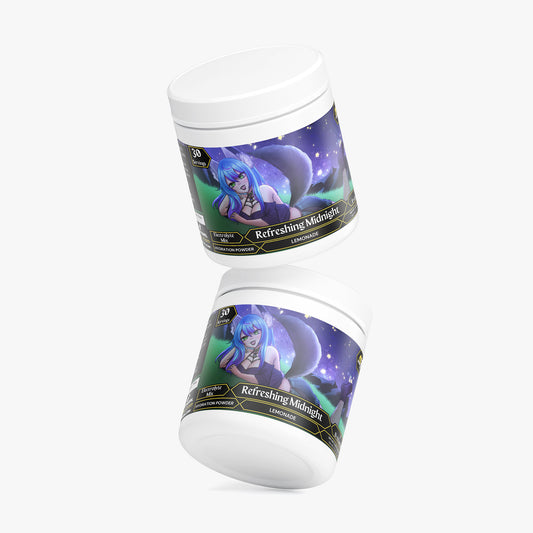 MysticMidnightWolf - Refreshing Midnight Hydration Powder (Lemonade)